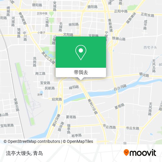 流亭大馒头地图