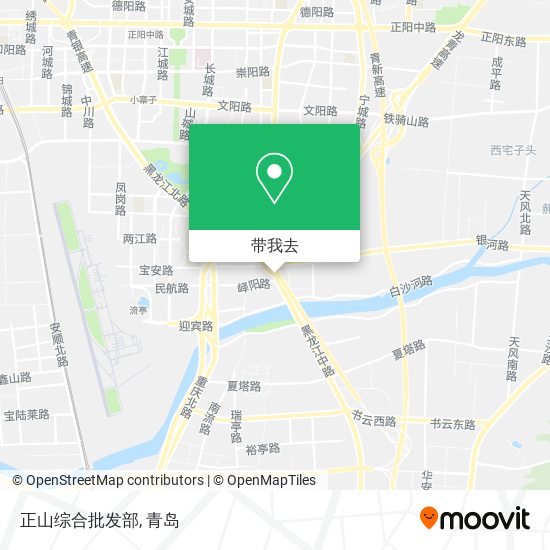 正山综合批发部地图
