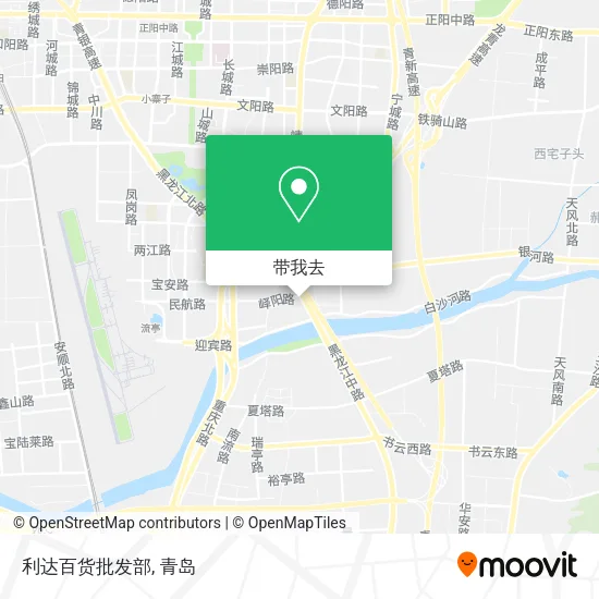 利达百货批发部地图