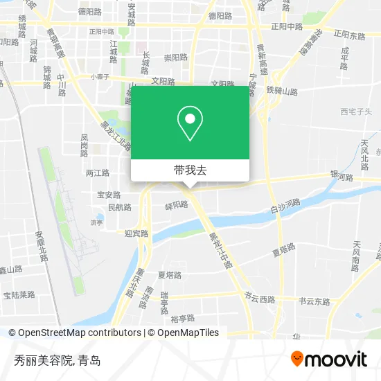 秀丽美容院地图