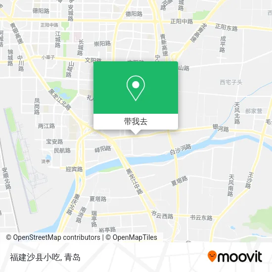 福建沙县小吃地图