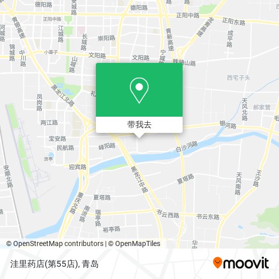 洼里药店(第55店)地图