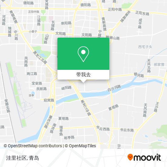 洼里社区地图