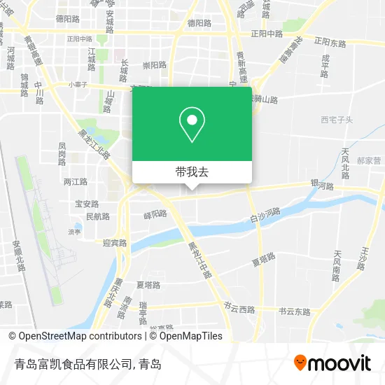 青岛富凯食品有限公司地图