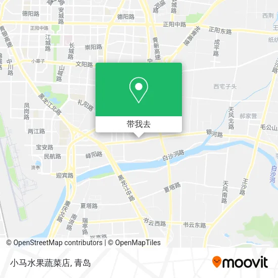 小马水果蔬菜店地图