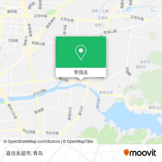 嘉佳友超市地图