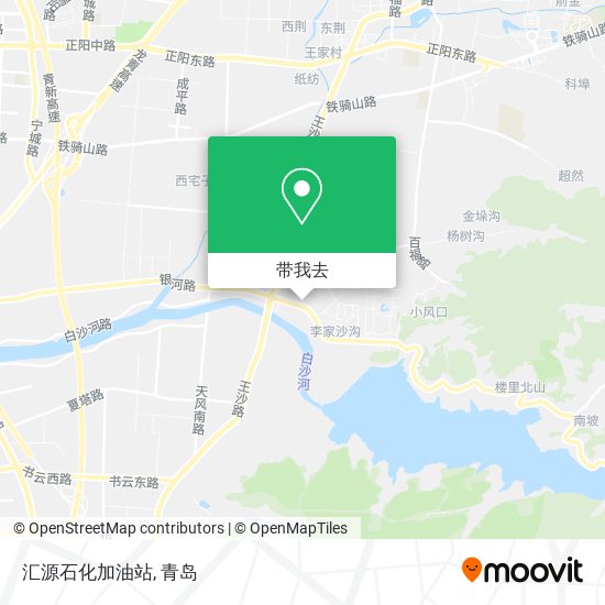 汇源石化加油站地图