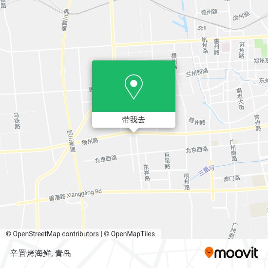 辛置烤海鲜地图