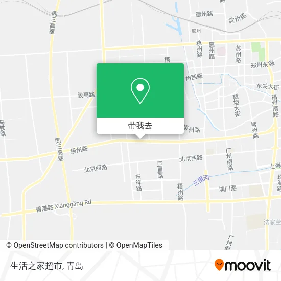 生活之家超市地图