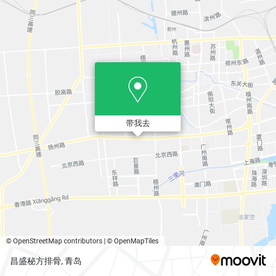 昌盛秘方排骨地图