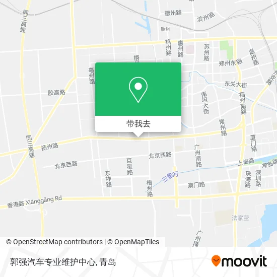 郭强汽车专业维护中心地图