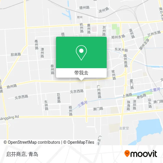 启芬商店地图