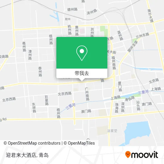 迎君来大酒店地图