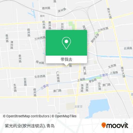紫光药业(胶州连锁店)地图