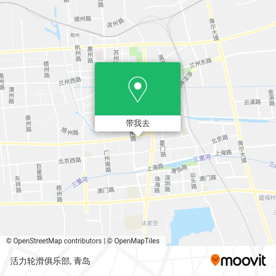 活力轮滑俱乐部地图