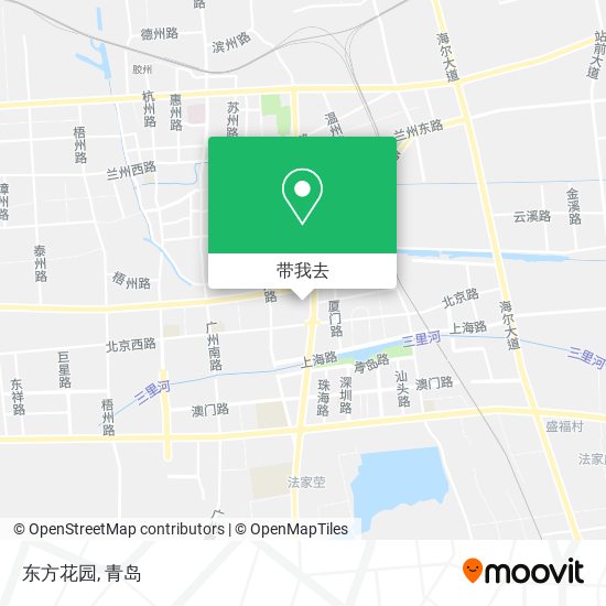 东方花园地图
