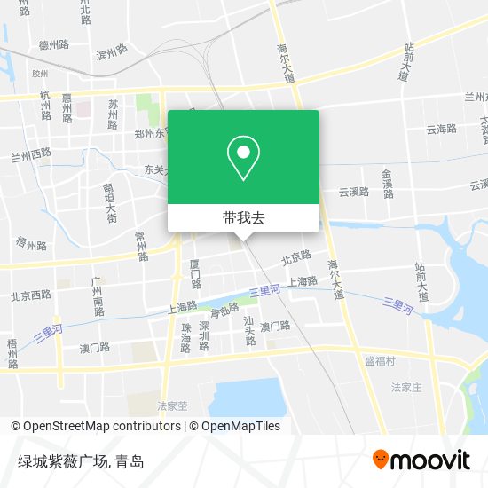 绿城紫薇广场地图