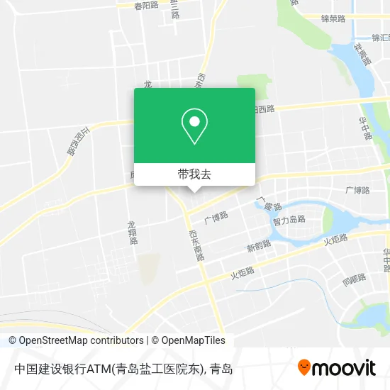 中国建设银行ATM(青岛盐工医院东)地图