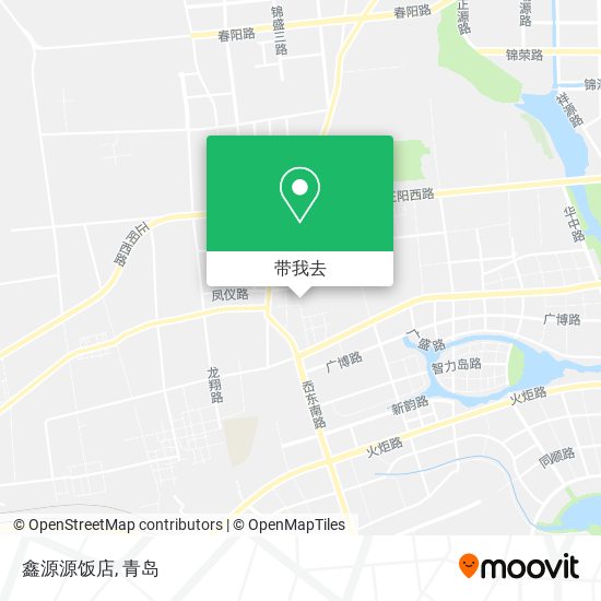 鑫源源饭店地图