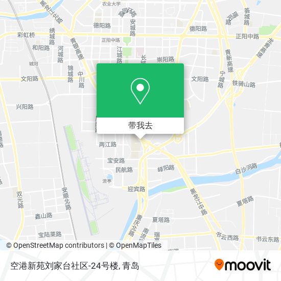 空港新苑刘家台社区-24号楼地图