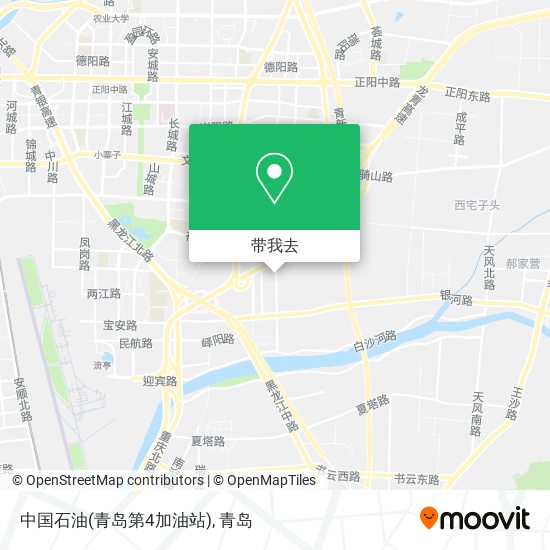 中国石油(青岛第4加油站)地图
