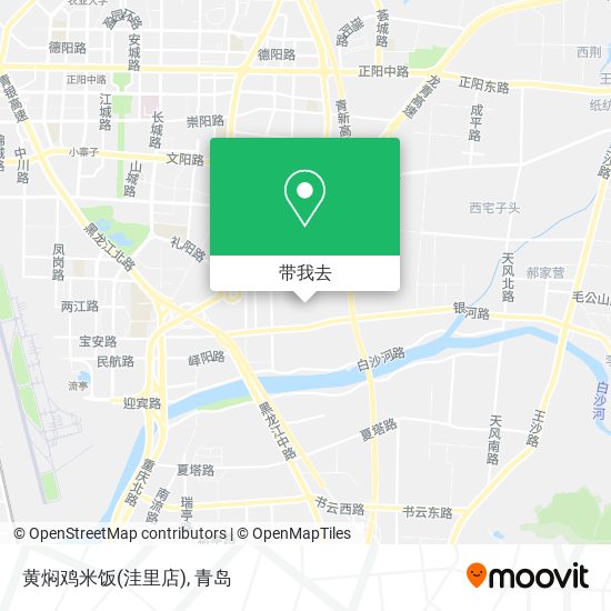 黄焖鸡米饭(洼里店)地图