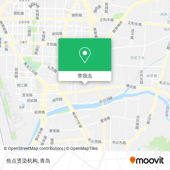 焦点烫染机构地图