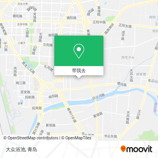 大众浴池地图