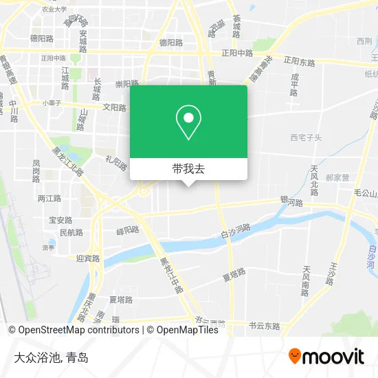大众浴池地图