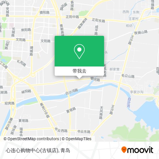 心连心购物中心(古镇店)地图