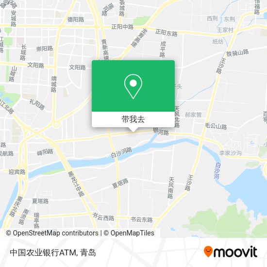 中国农业银行ATM地图