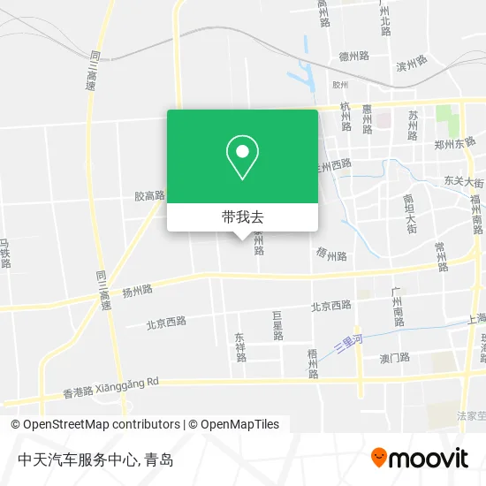 中天汽车服务中心地图