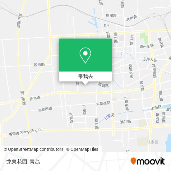 龙泉花园地图