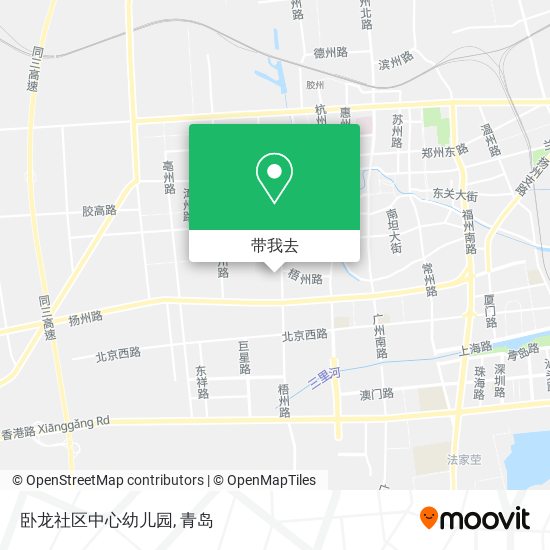 卧龙社区中心幼儿园地图