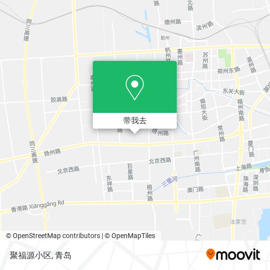 聚福源小区地图