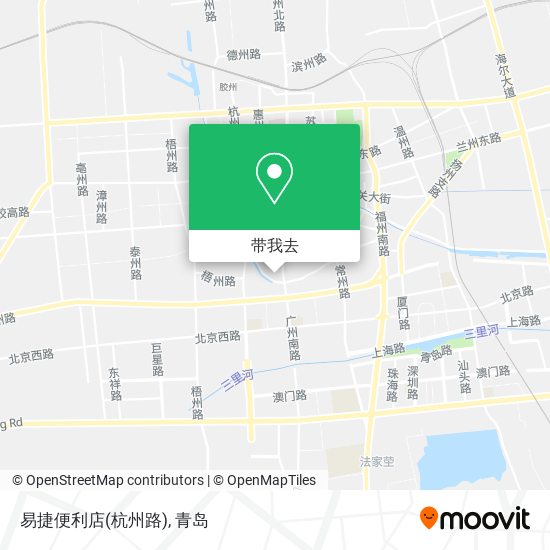 易捷便利店(杭州路)地图