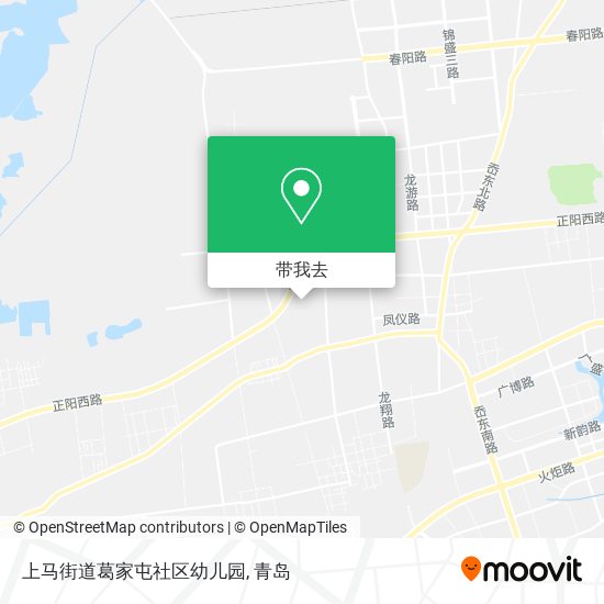 上马街道葛家屯社区幼儿园地图