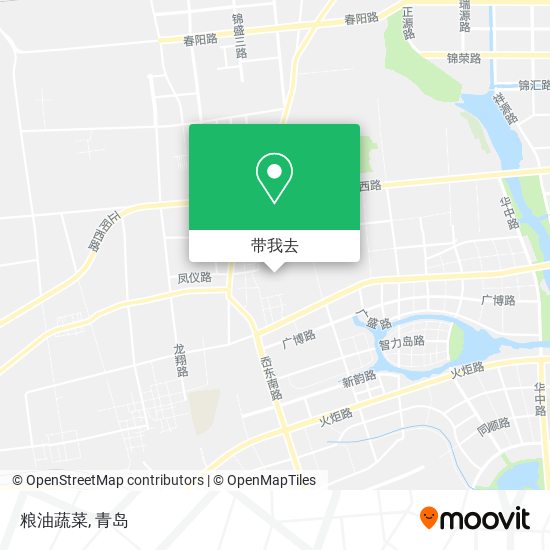 粮油蔬菜地图