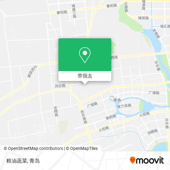 粮油蔬菜地图