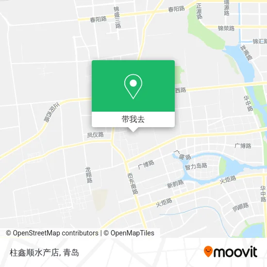 柱鑫顺水产店地图