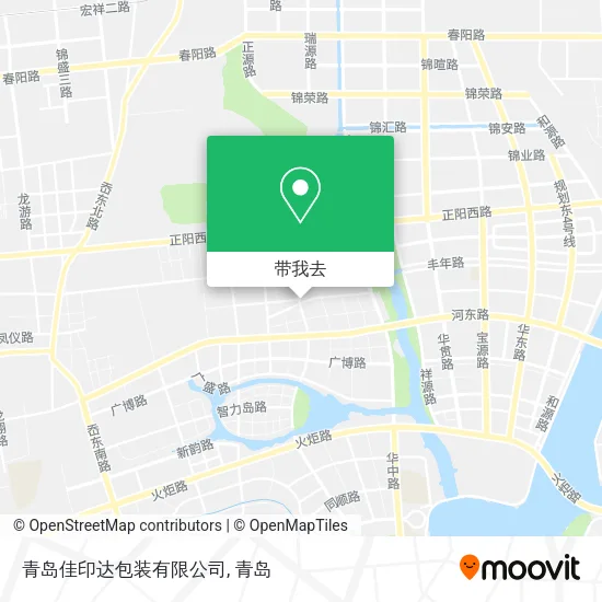 青岛佳印达包装有限公司地图
