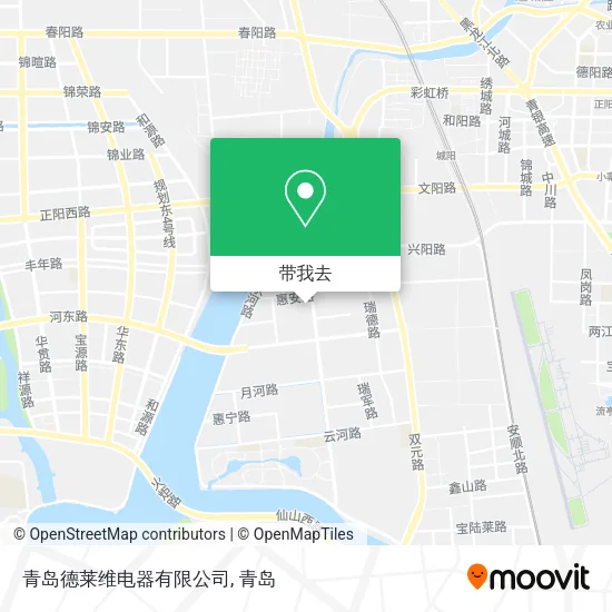 青岛德莱维电器有限公司地图