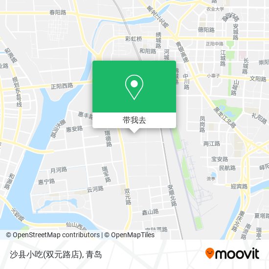 沙县小吃(双元路店)地图