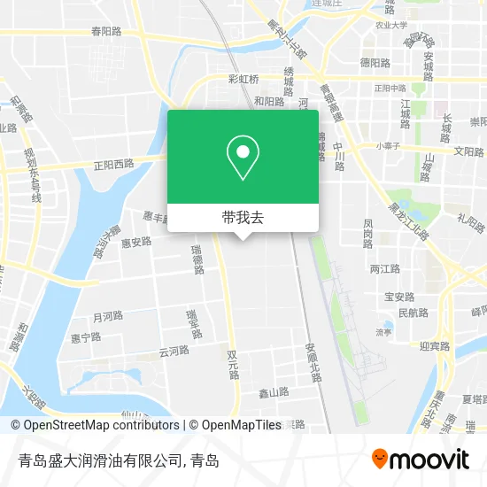 青岛盛大润滑油有限公司地图