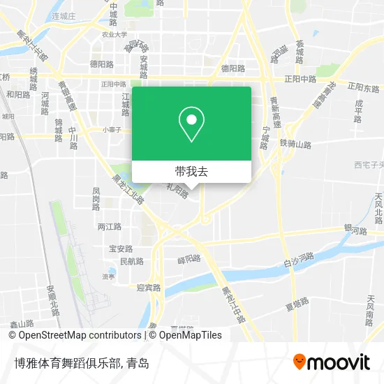 博雅体育舞蹈俱乐部地图