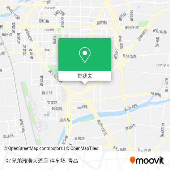 好兄弟瀚浩大酒店-停车场地图