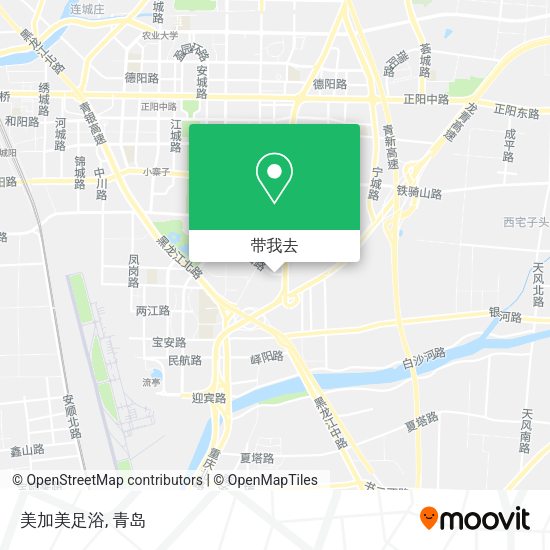 美加美足浴地图