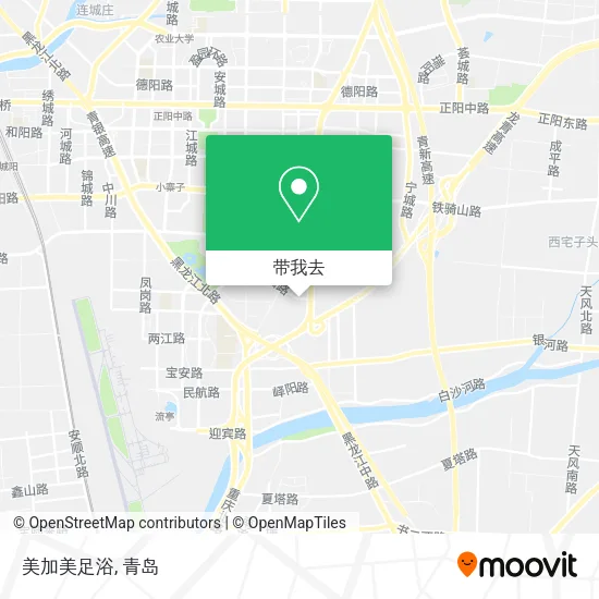 美加美足浴地图