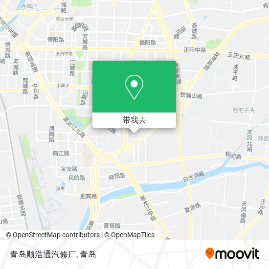 青岛顺浩通汽修厂地图
