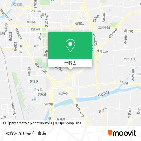 永鑫汽车用品店地图